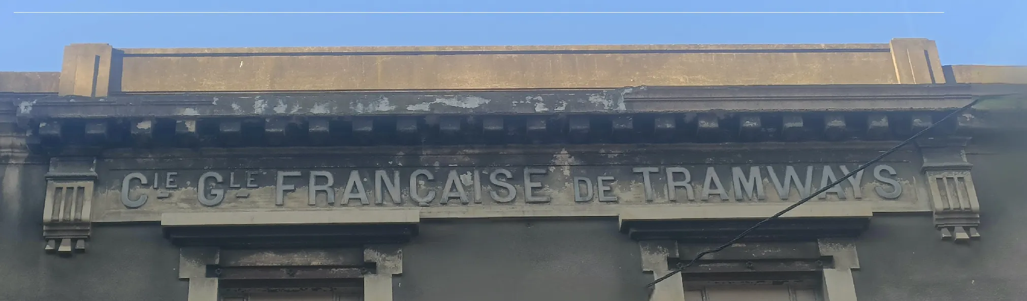 Le Tram petite histoire